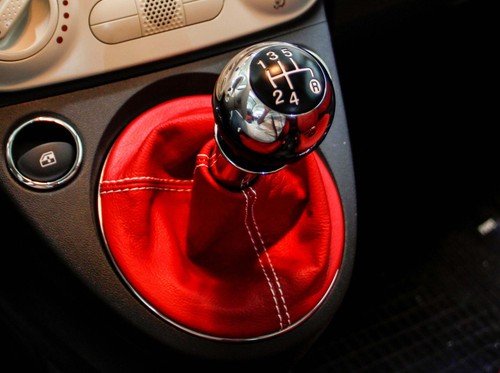 Fiat 500 cuffia cambio - fiat,